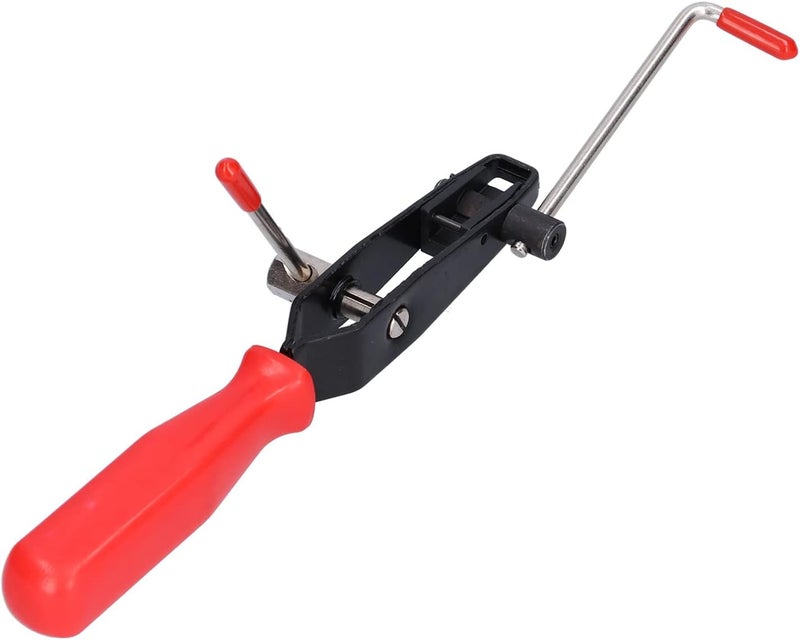 CV Boot Clamp Tool, Automotive CV Joint Boot Clamp Pliers with Comfort Grip, Dust - Proof Strap Hoop Belt Installer for Power Steering and Cooling System Hoses - Image 3
