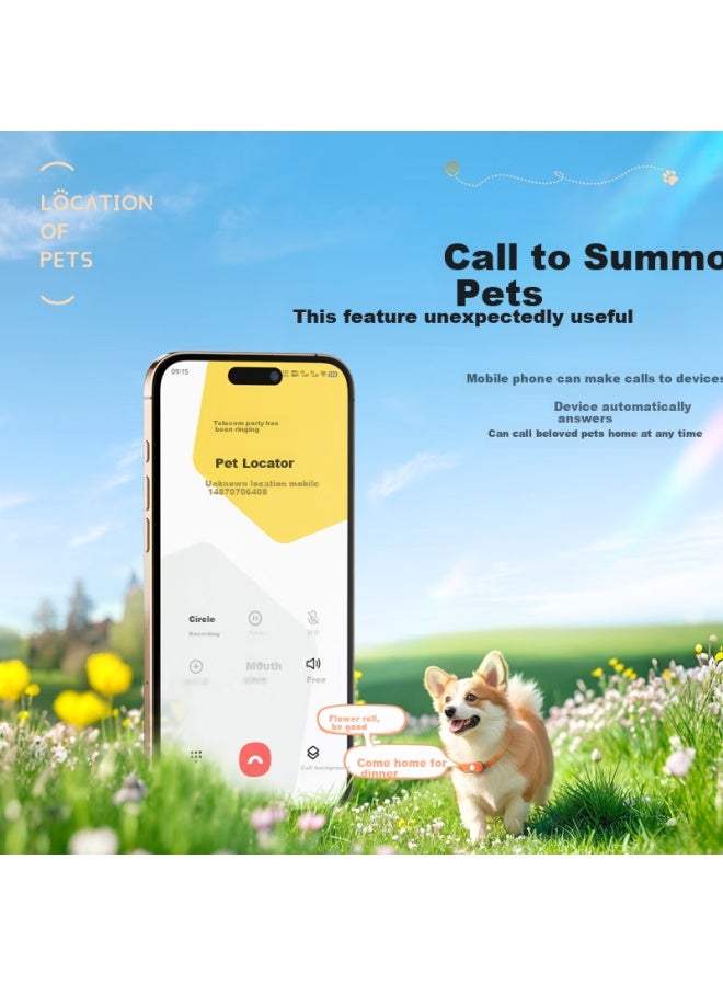 WITGOER Witgoer Pet Gps Locator Tracker Mini Anti-Lost Device Cat Dog Positioning Collar Neck Ring Waterproof Anti-Disassembly Tracking Artifact - Image 4
