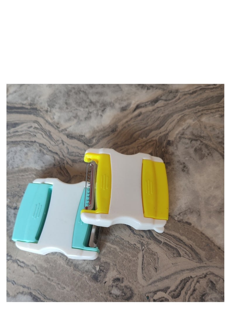 Generic - Multi-colored small vegetable peeler - Image 1