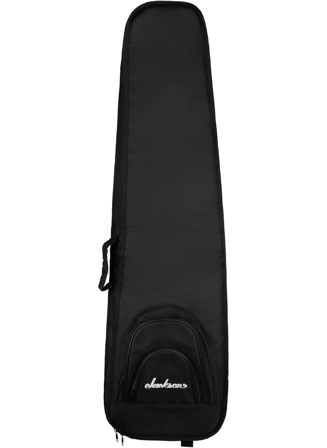 Jackson X Series Soloist SLA6 DX Baritone 6String Electric Guitar Satin Black Bundle with Jackson Gig Bag and Strings 3 Items