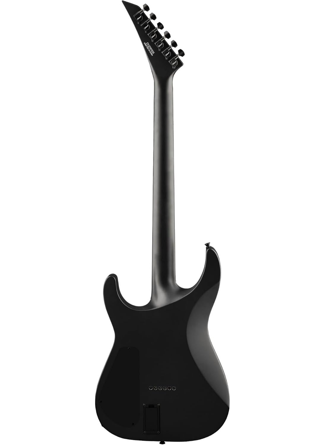 Jackson X Series Soloist SLA6 DX Baritone 6String Electric Guitar Satin Black Bundle with Jackson Gig Bag and Strings 3 Items