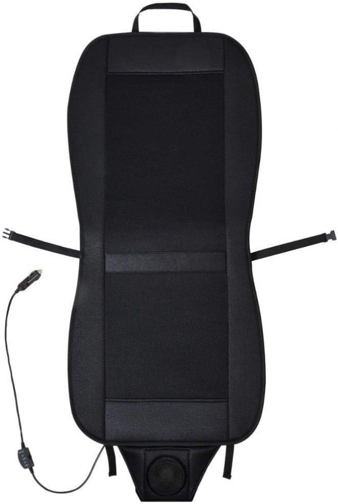 Rubik Cool Car Seat Covers - Car seat Cooling Pad with Air Cooling Truck Seat Cooler - Cooling Seat Cushion with Adjustable Temperature Control Fan for Air Conditioned Seats - Image 1
