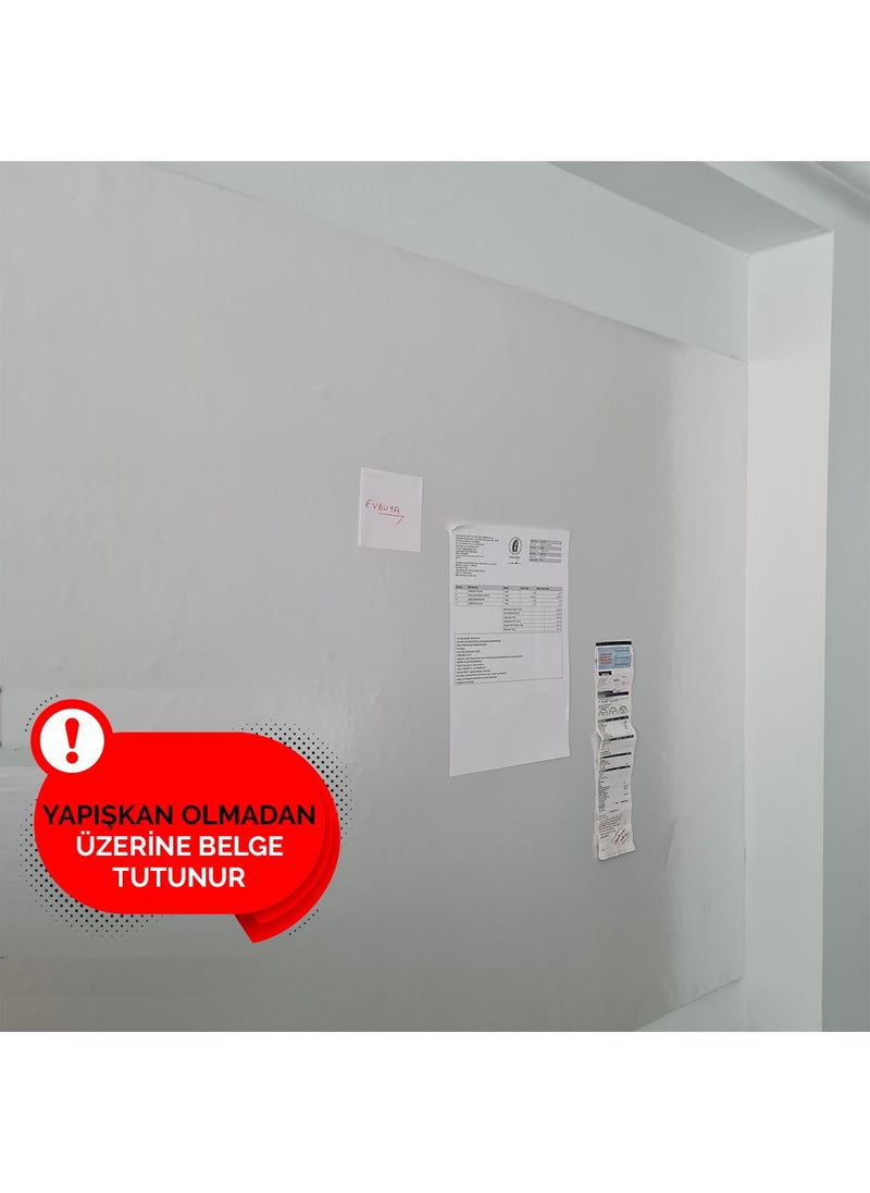 Pi Papers - Smart Paper - 100x100 Cm White, Buy 1, Get 1 Gift, Practical, Useful, Write and Erase Blackboard - Image 1