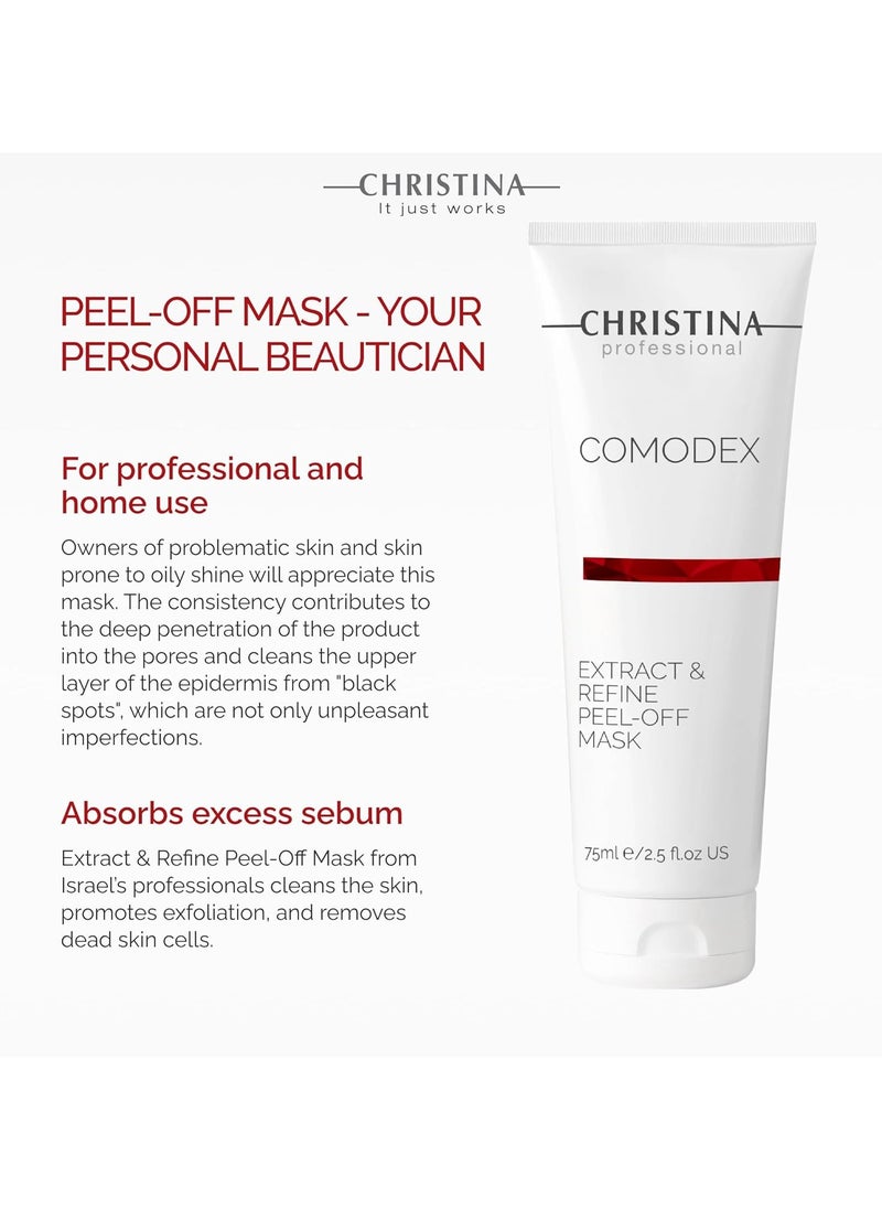 Christina - COMODEX | EXTRACT & REFINE PEEL-OFF MASK 75 ML - Image 1