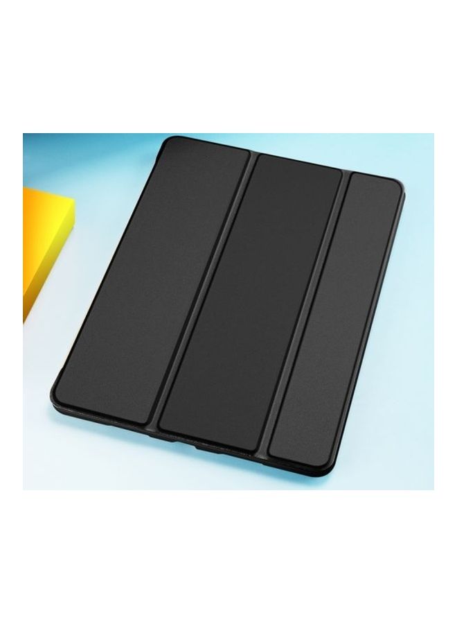 DUSALA UltraThin Magnetic Case For Apple Ipad 9.7 2018 New Model A1822/A1893 Smart Pu Leather Cover With Auto Sleep/Wake Black - Image 2