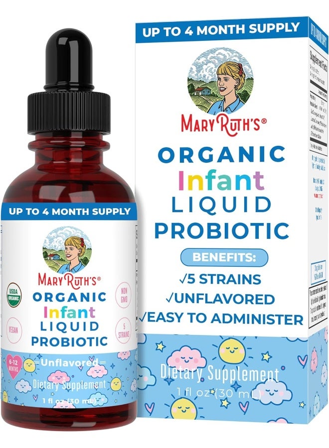 MaryRuth Organics USDA Organic Liquid Probiotic Drops by MaryRuth's  - Image 1