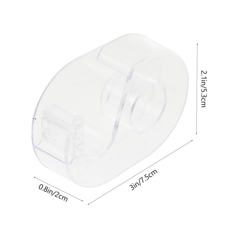 5pcs 1 5cm Washi Tape Cutter Mini Desktop Dispenser Practical Office School Home Use - Image 3