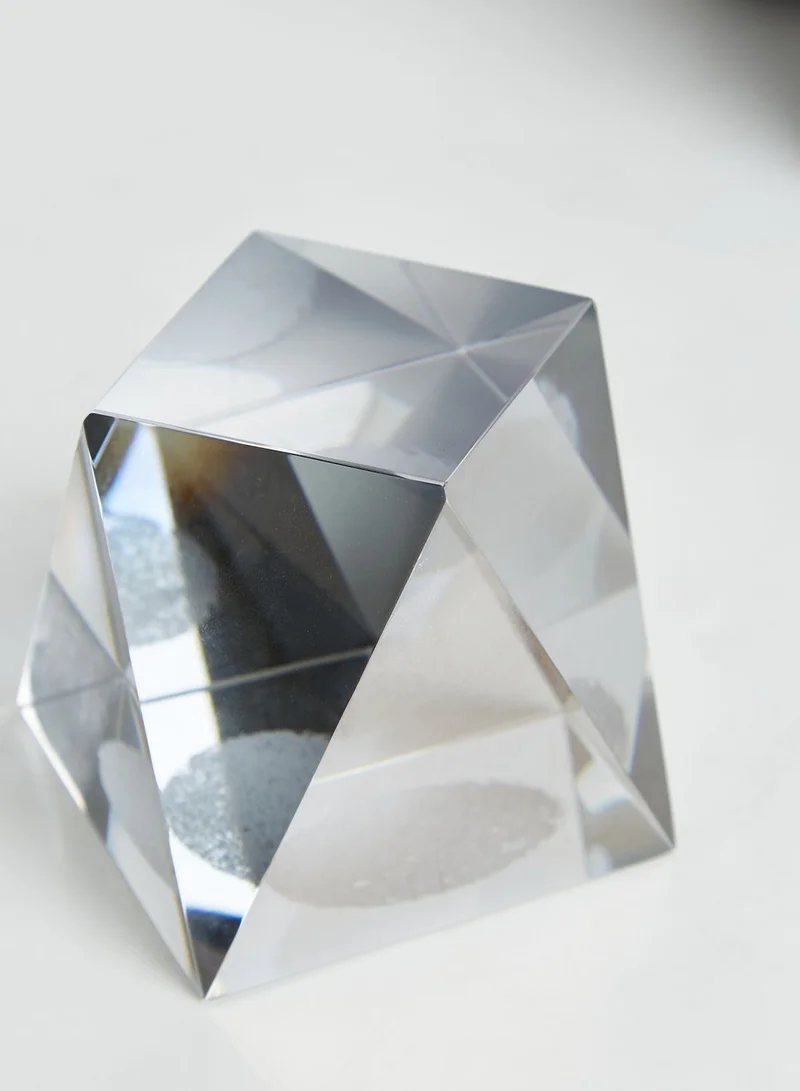 Premier Carrie Crystal Metallic Grey Ornament