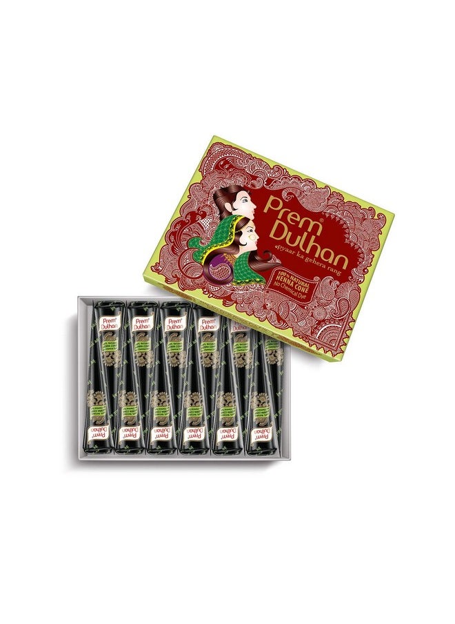 Prem Dulhan Mehendi Cone 12Pc In 1 Box - Pack Of 10  - Image 3
