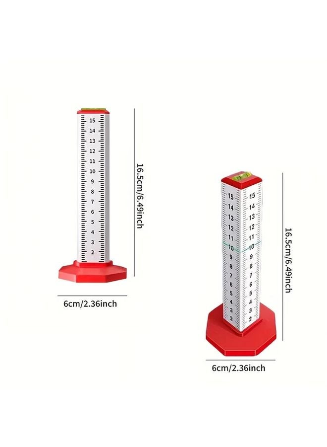 Aluminium Magnetic Bubble Laser Ruler Dual Purpose Ceiling Leveling And Tile Gauge - Image 3