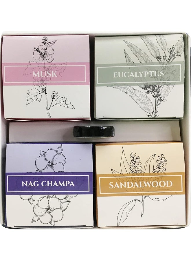 Aakriti Gallery Masala Incense Cones Natural For Meditation, Aromatherapy And Yoga - 80 Pcs (Set 2)  - Image 2