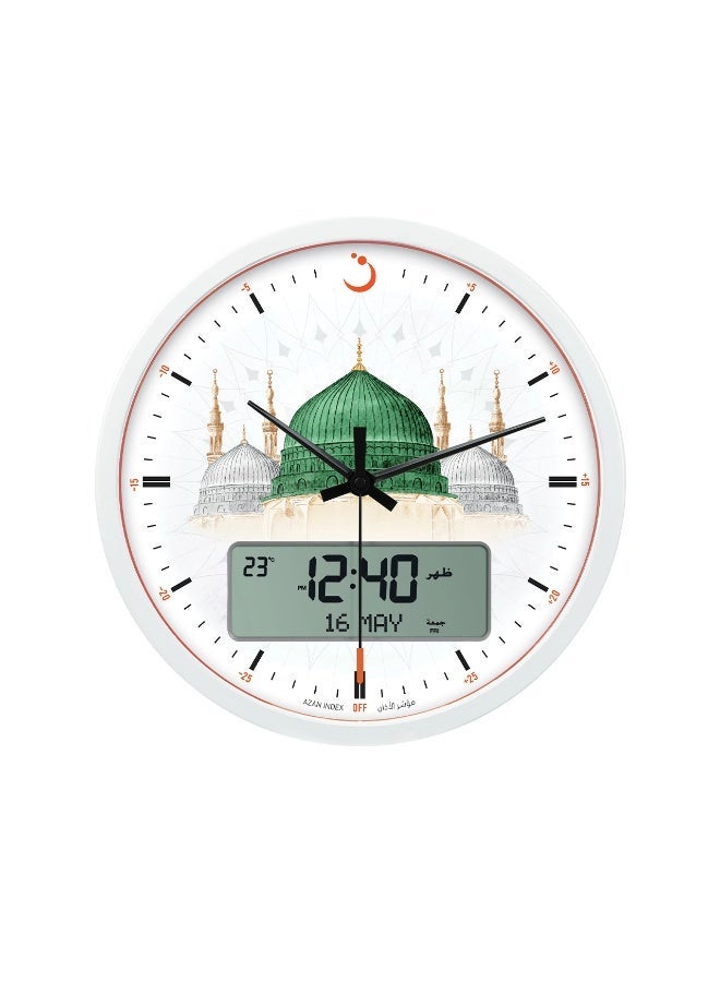 الفجر ساعة الحائط CR-23 المدينه المنورة