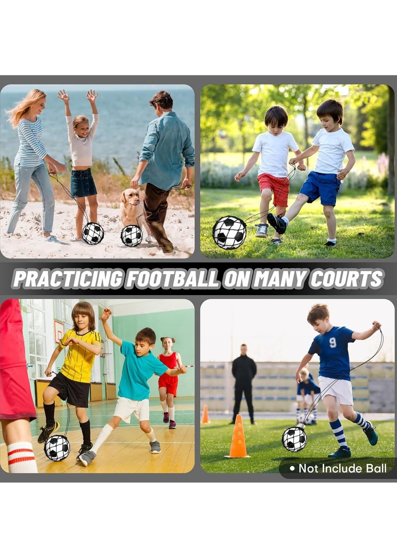 2PCS Football Kick Trainer Soccer Ball Net Kicker, Fits Ball Size 3, 4, 5, Solo Soccer Kick Practice Training Aid Soccer Return - Image 5