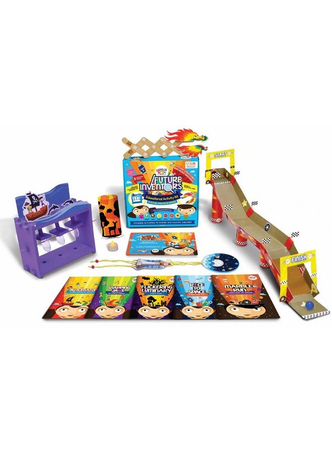 Genius Box - Play some Learning 5 in 1 Activity S.T.E.M Learning Kit for Children Age 8 Years and Up: Future Inventors Activity Kit (Multicolour) - Image 2