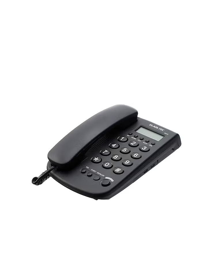 El-Adl.Tec 924C Ground Phone Wired Of Fair - Black - Image 1