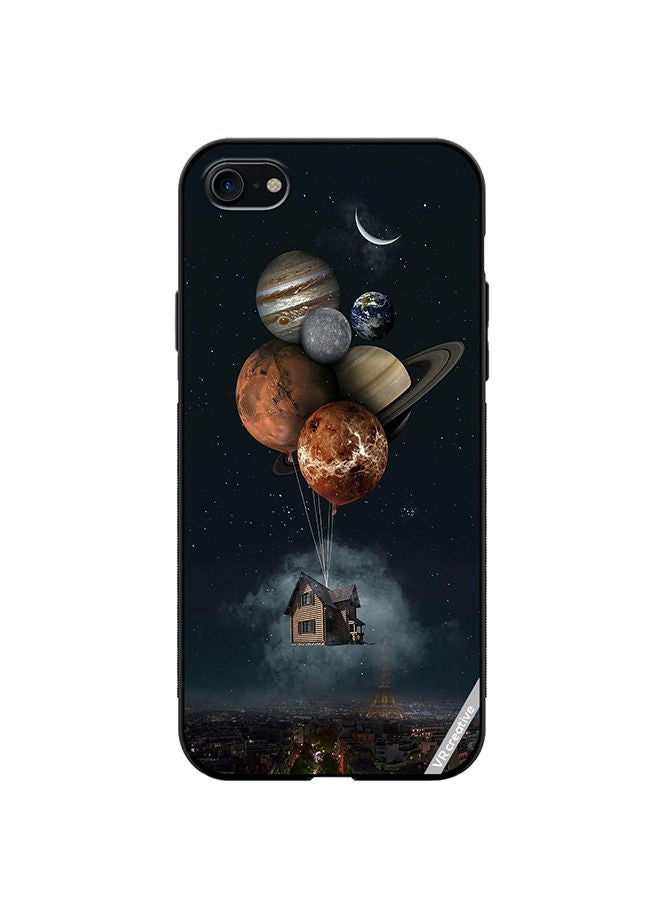 VR CREATIVE Protective Case Cover For Apple iPhone 7/8/SE 2020 Galaxy Design Multicolour - Image 1