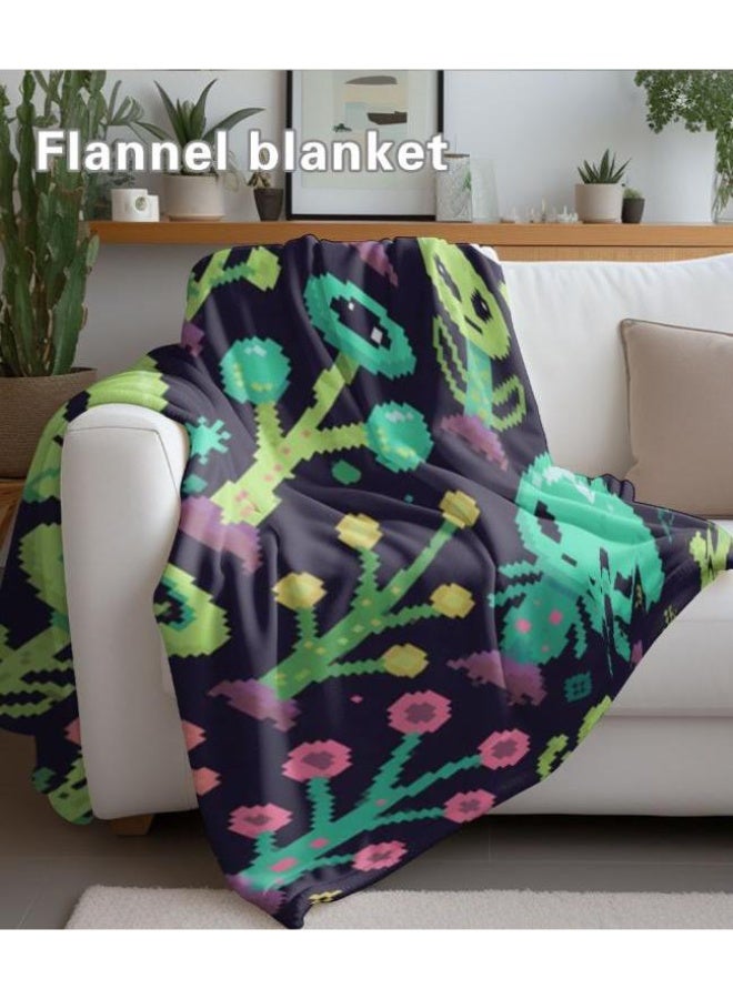 general Baby and children's cartoon flannel thin blanket (warm and comfortable, suitable for sleep, game use) 70cm*100cm - Image 4