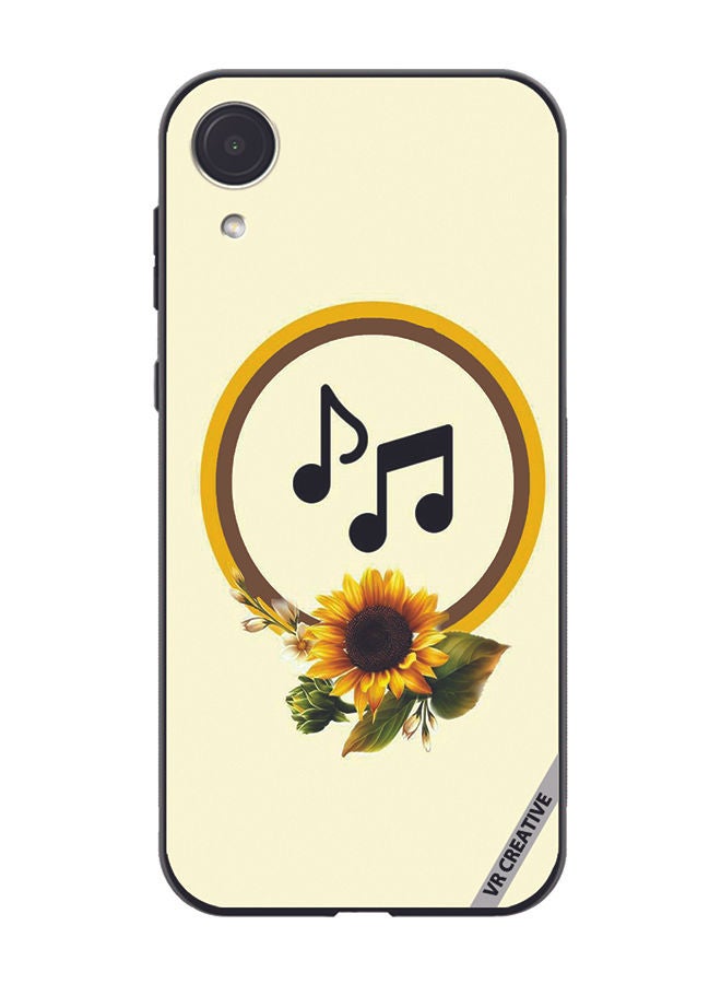 VR CREATIVE Protective Case Cover For Samsung Galaxy A03 Core Music Design Multicolour - Image 1