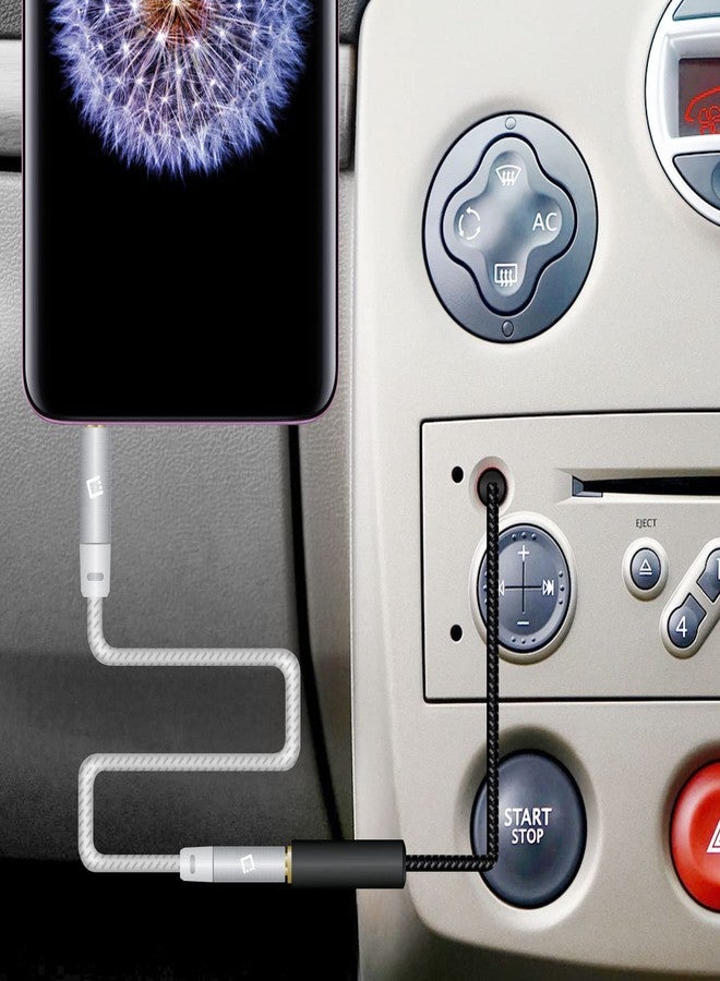 Cellet Gold Plated 3.5mm TRRS Male to Female Audio Adapter for Mobile Credit Card Reader, Square, Headphones, Audio Aux, 6 Inch (Black) - Image 3