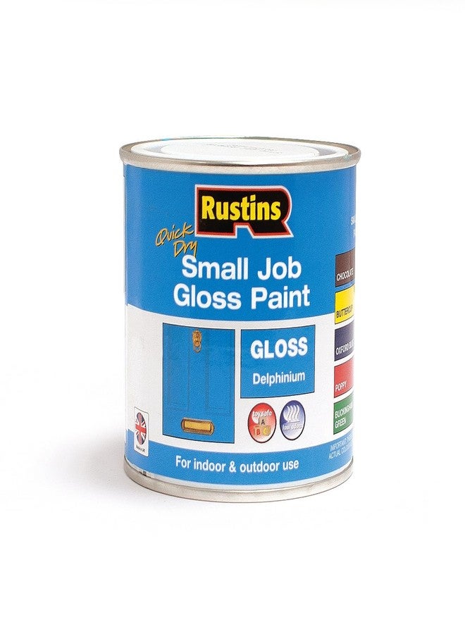 Rustins Small Job Delphinium Gloss Paint 250ml - Image 1