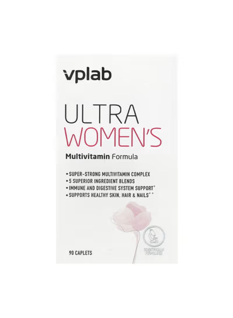 تركيبة الفيتامينات المتعددة للنساء من ألترا، 90 كبسولة