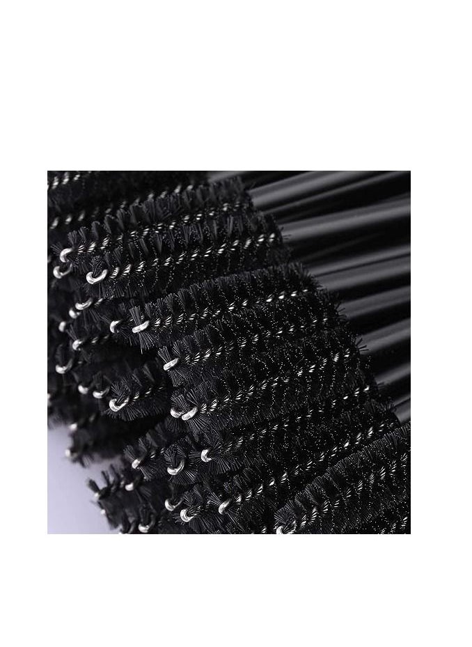 ORiTi - ORiTi 100 Disposable Mascara Wand Spoolies and Lip Brushes, Lipstick Lipgloss Applicator for Eyebrow Eyelash Extension Makeup Kits - Image 1