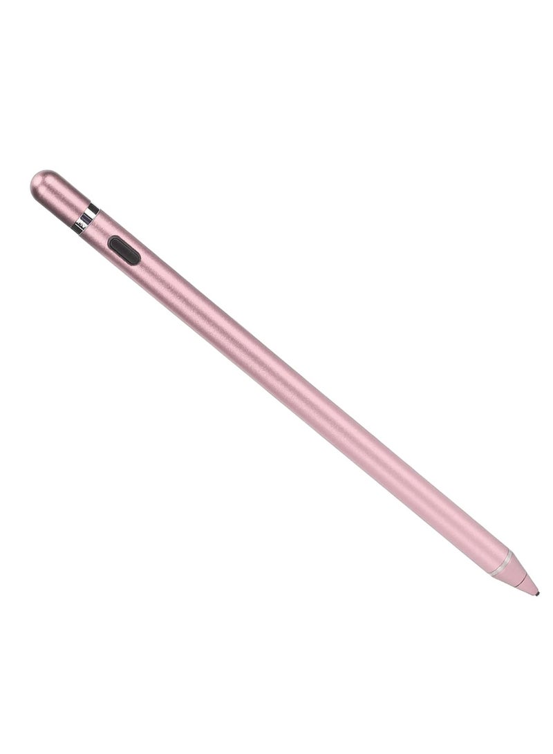 Active Stylus Digital Pen For All iPhones iPad Android Tablets And Phones Pink - Image 1