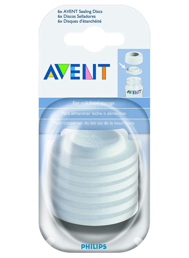 Avent Philips Avent Sealing Discs, Pack of 6 - Image 1