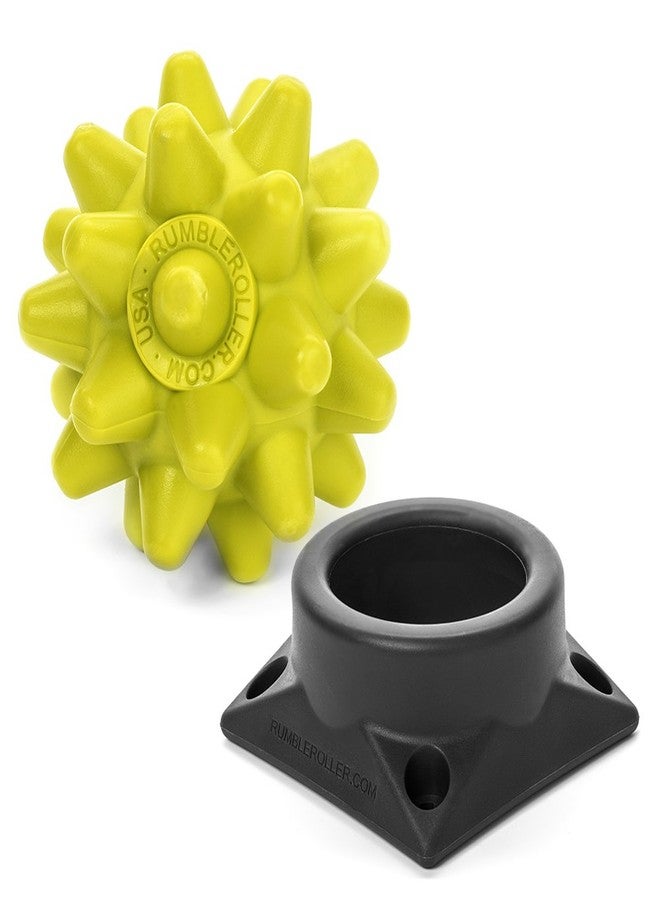 RUMBLE ROLLER BXA Xtra Firm Beastie Massage Ball + Base - Image 1