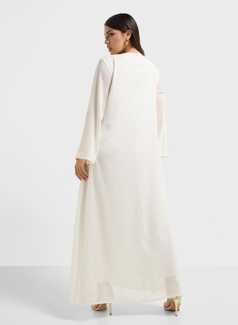 Khizana Embroidered Jalabiya  - Image 2
