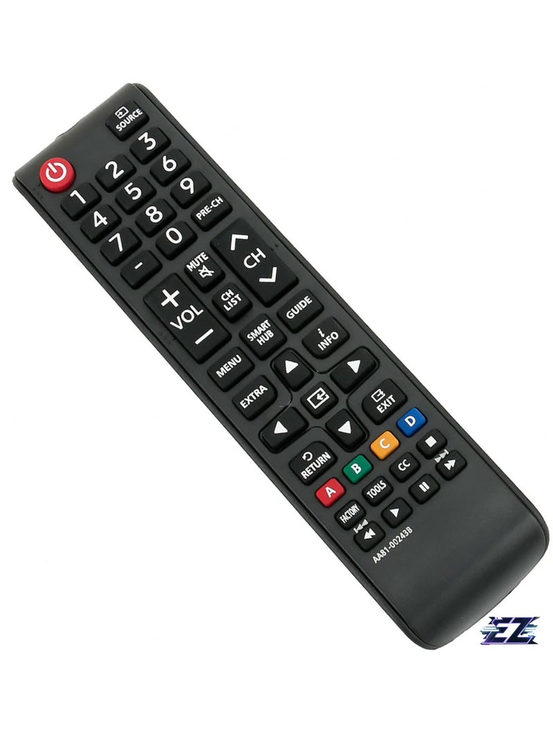 ELTRAZONE New AA81-00243B Remote Control Fit for Samsung TV UE55JU6050UXZG 55HU8500ZXZT UE48H6270SSXZG UE55F9080STXZG UA46F5500ARXUM UE55F6770SSXZG UE46F6320AWXXN UE55F9080STXZGUE with battery - Image 2