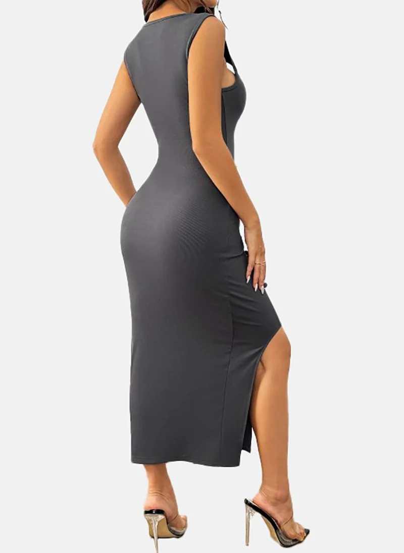 YUNIQEE Cutout Ruched Dress
