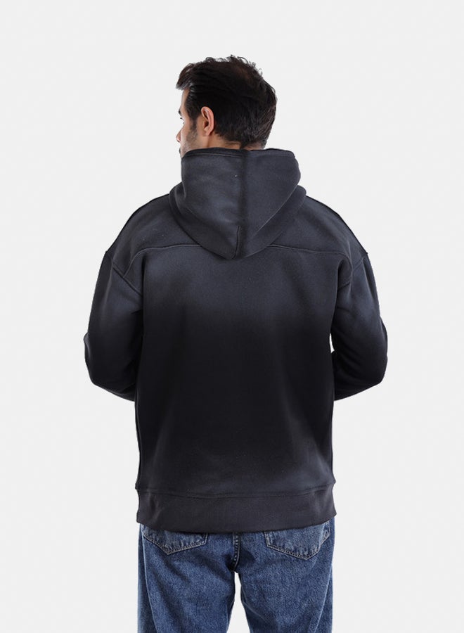 WHITE RABBIT Gradient Fleeced Hoodie - Image 4
