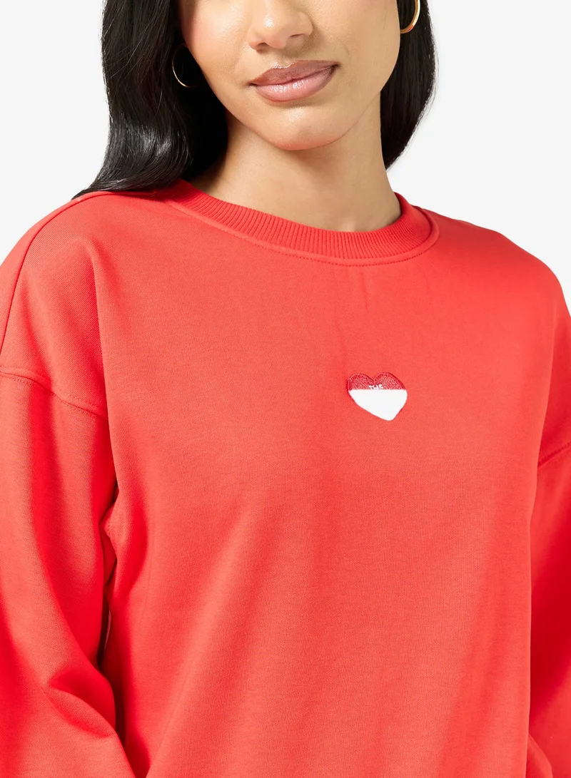 ONLY  Crew Neck Sweatshirt for Women | Best Price UAE