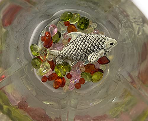 DHRUVS COLLECTION 999 Oxidized Pure Solid Silver Fish/Chandi Ki Machli for Astrological and Lal Kitab Remedy | Silver for Vastu, Pooja, Housewarming and Gift - Small - Image 2