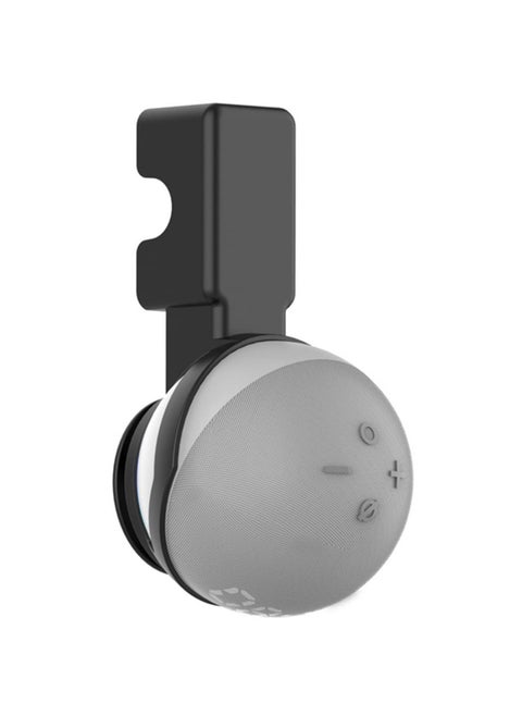 Wall Mount Holder Stand for Amazon Alexa Echo Dot 4 4th Gen Space Saving Bracket Assistants for Smart Speaker Accessory