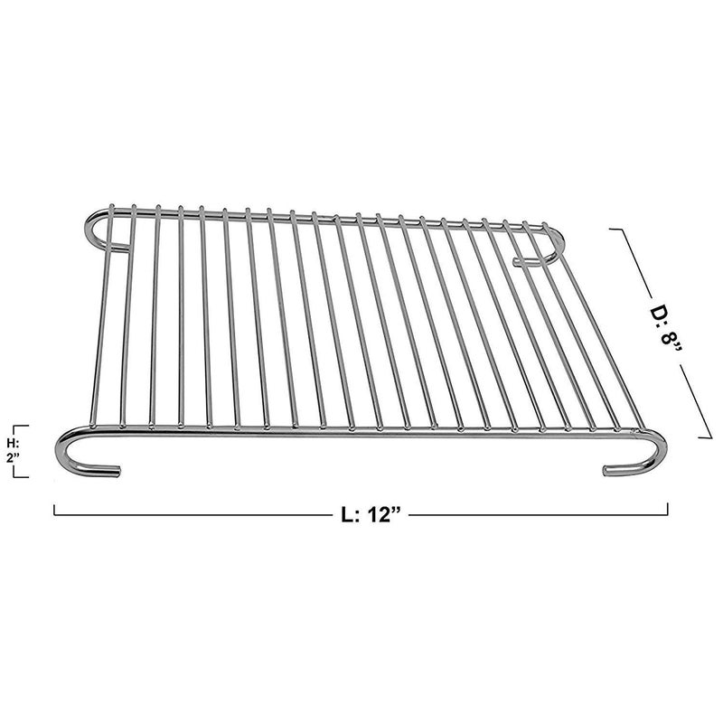 Credly Hot Pot Stand Cooker Stand Hot Utensil StandStainless Steel 3Piece Silver - Image 2