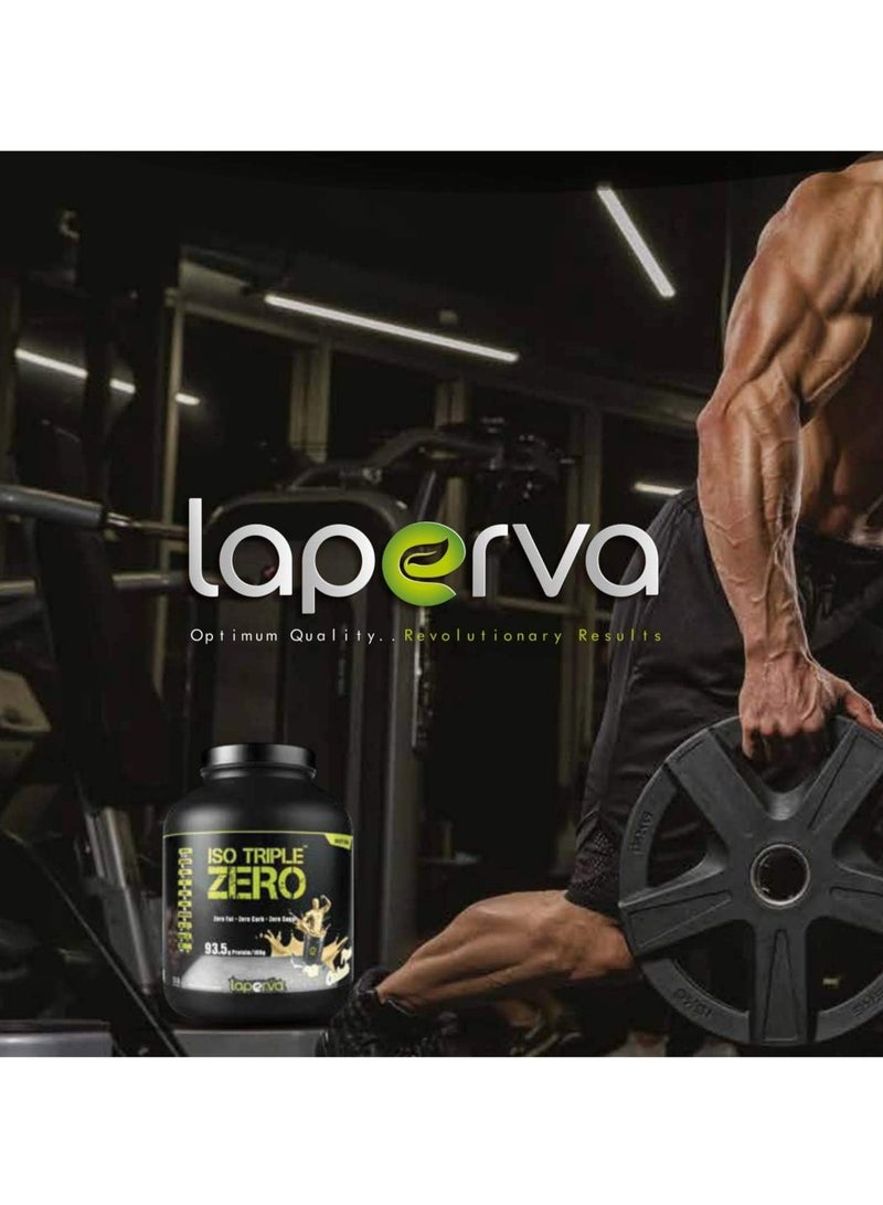 Laperva Iso Triple Zero Whey Protein Isolate Dreamy Vanilla Flavor 4Lb - Image 2