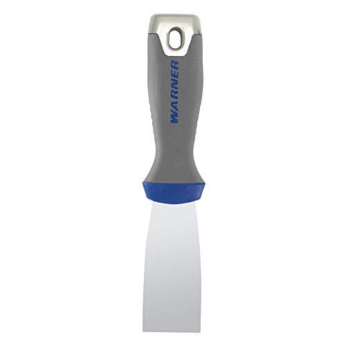 Warner Manufacturing Warner 1-1/2" ProGrip Flex Putty Knife, Stainless Steel with Hammer Cap, 90660 - Image 1