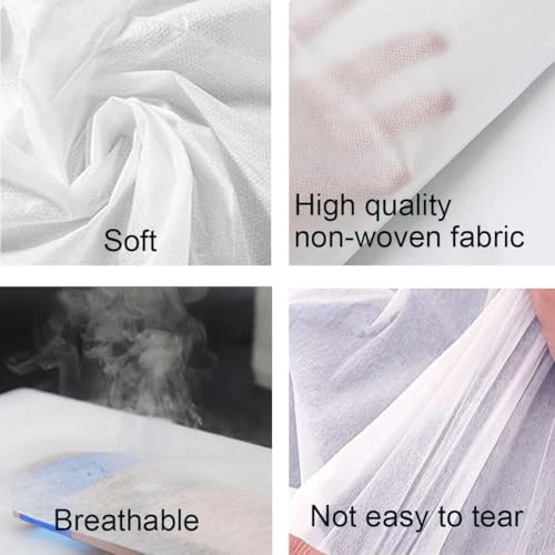 KUDIZE Disposable Non-Woven Bed Sheet for Hospital; Hotel; Spa and Beauty Parlor (White; 42 * 84 Inch/106.68 * 213.36 cm) (Pack of 10) - Image 4