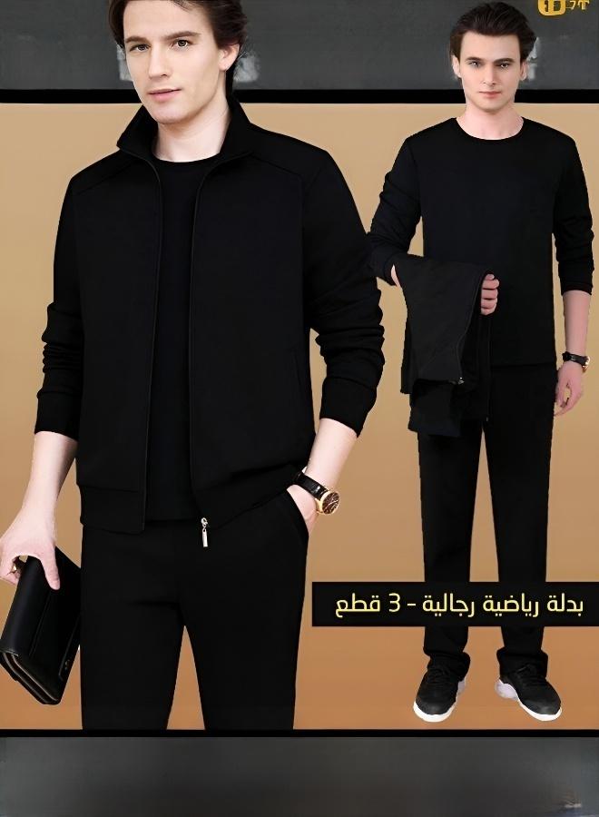 Men's Plus Size Sportswear for Older Men - Spring & Autumn Casual Tracksuit - Image 4