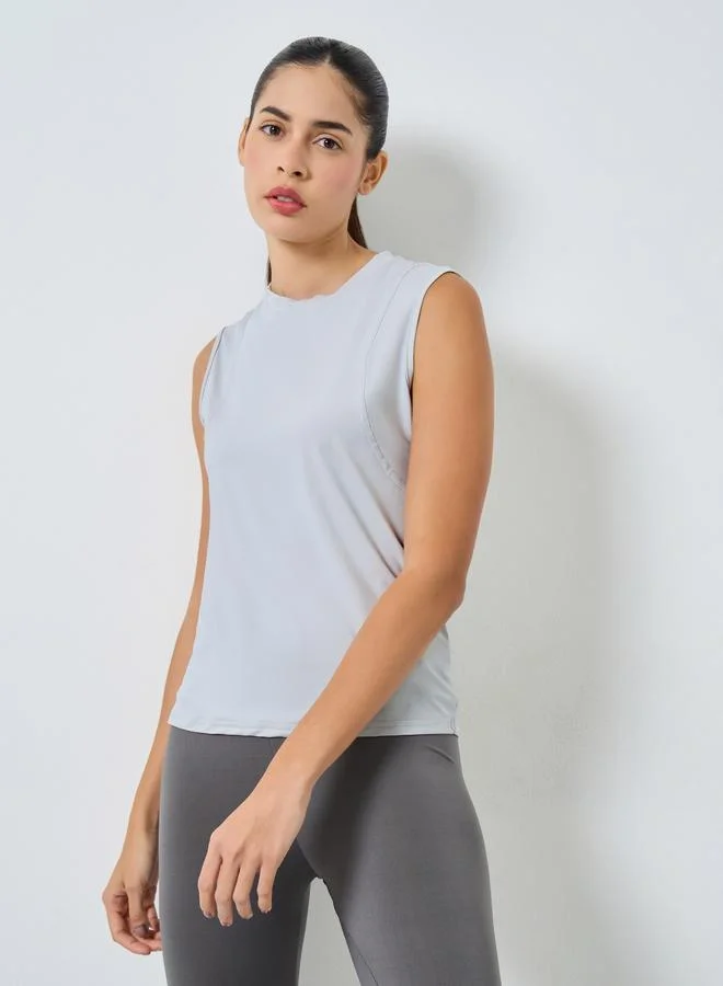 Styli Styli Panelled Seam Detail Tank