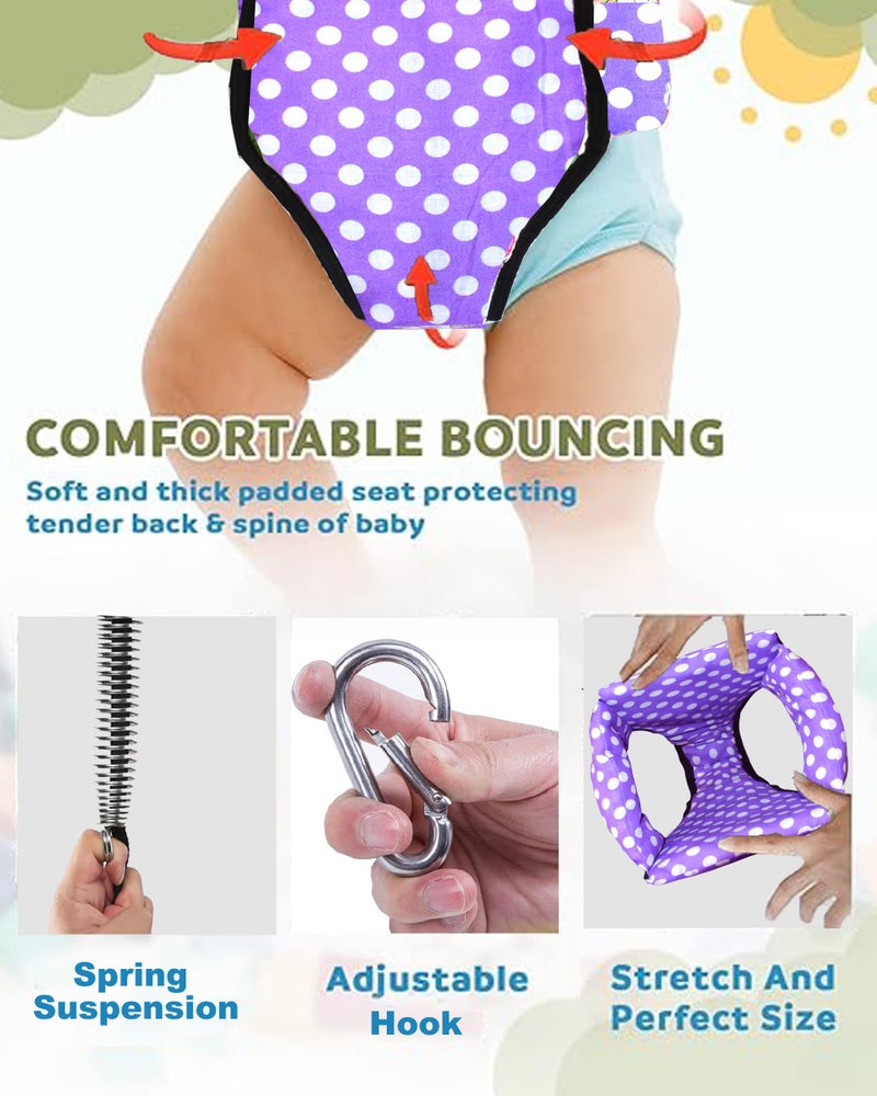 Vparents 2 in 1 Baby Toddler Jumper Cum Baby Walking Harness Function, Fun Activity for 6-12 Months Infant Toddler - Image 3