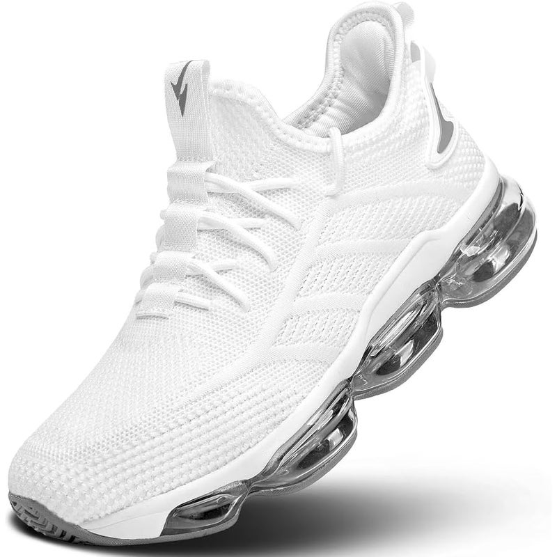Luogoks Men's Walking Shoes Lightweight Casual Working Jogging Outdoor Shoe Fashion Sports Athletic Shoes - Image 1