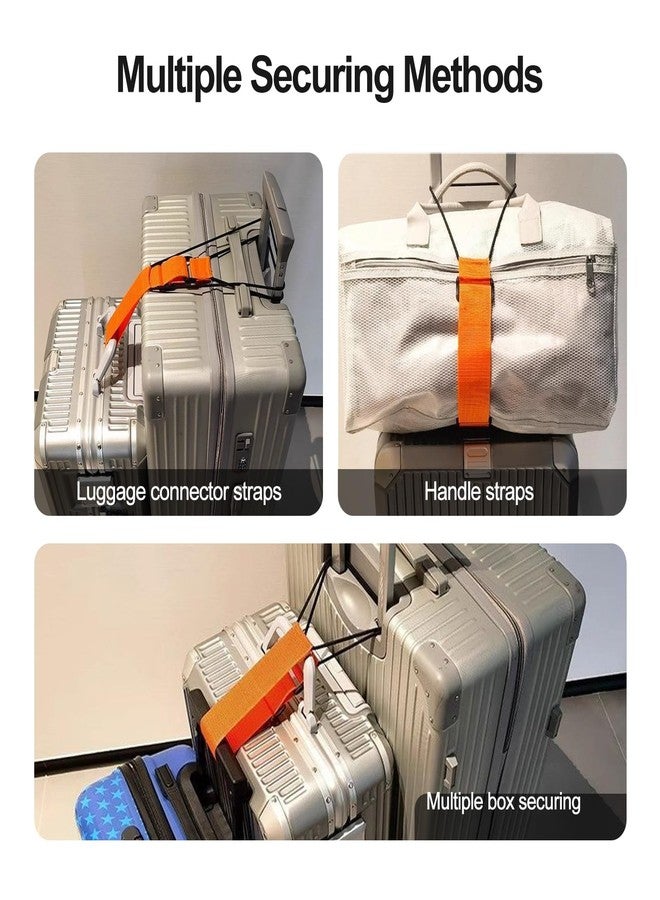idoltimes 2 PCS Luggage Straps for Suitcase, Luggage Connector Straps,Multi-Functional Adjustable Durable Elastic Straps - Image 5