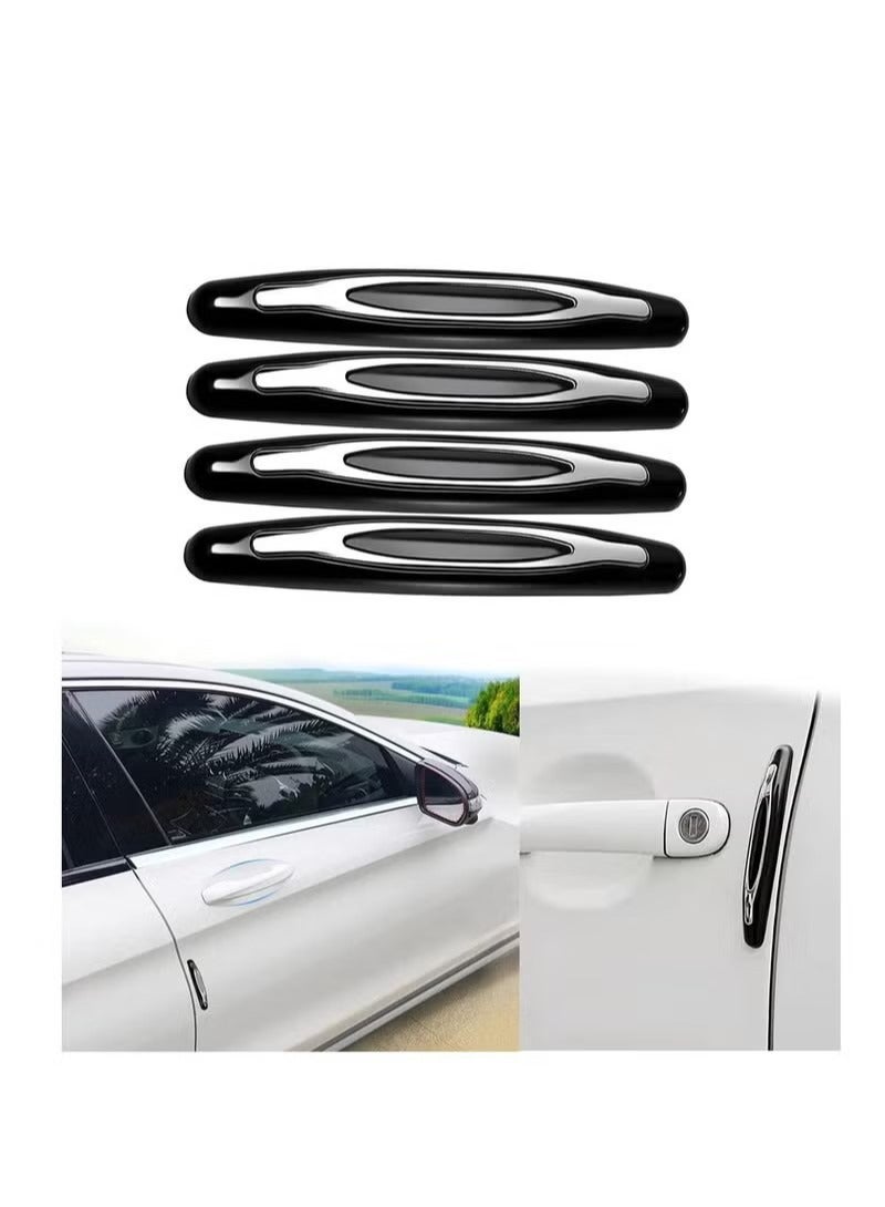 4 Packs Car Door Edge Guards Sticker, Universal for All Car and Truck Doors, Black - Image 1