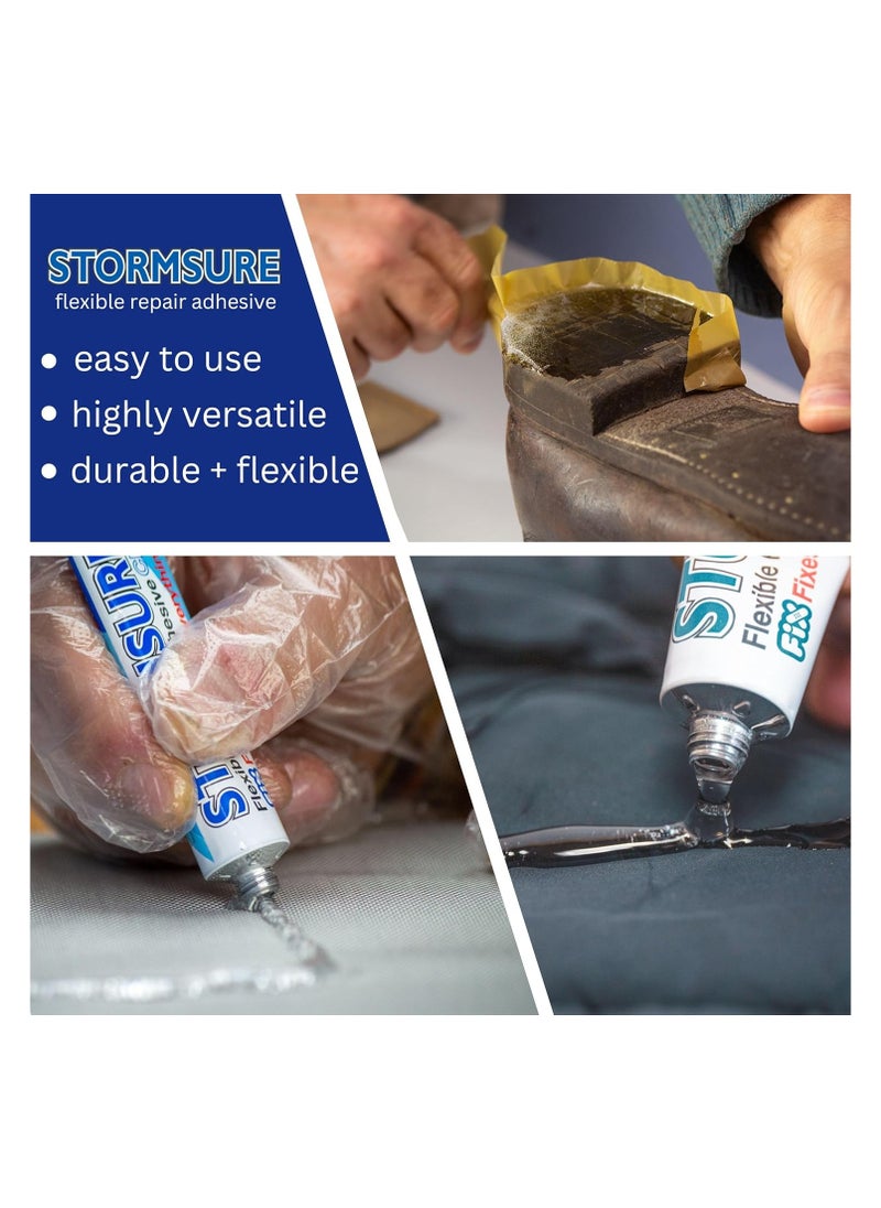 Stormsure - Stormsure Flexible Repair Adhesive 15g Tube – Heavy Duty Waterproof Adhesive, All-Purpose, Ultra-Durable, High Strength & Temperature Resistant - Image 1