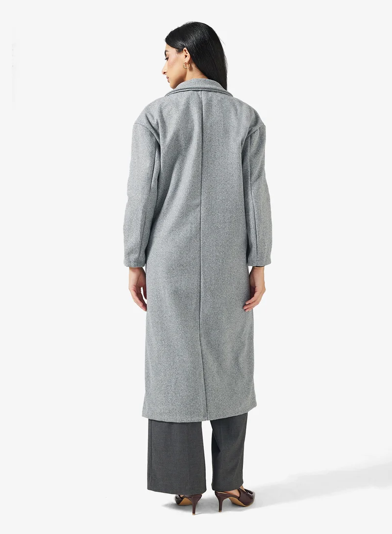 ELLA Mid Length Chuck on Coat