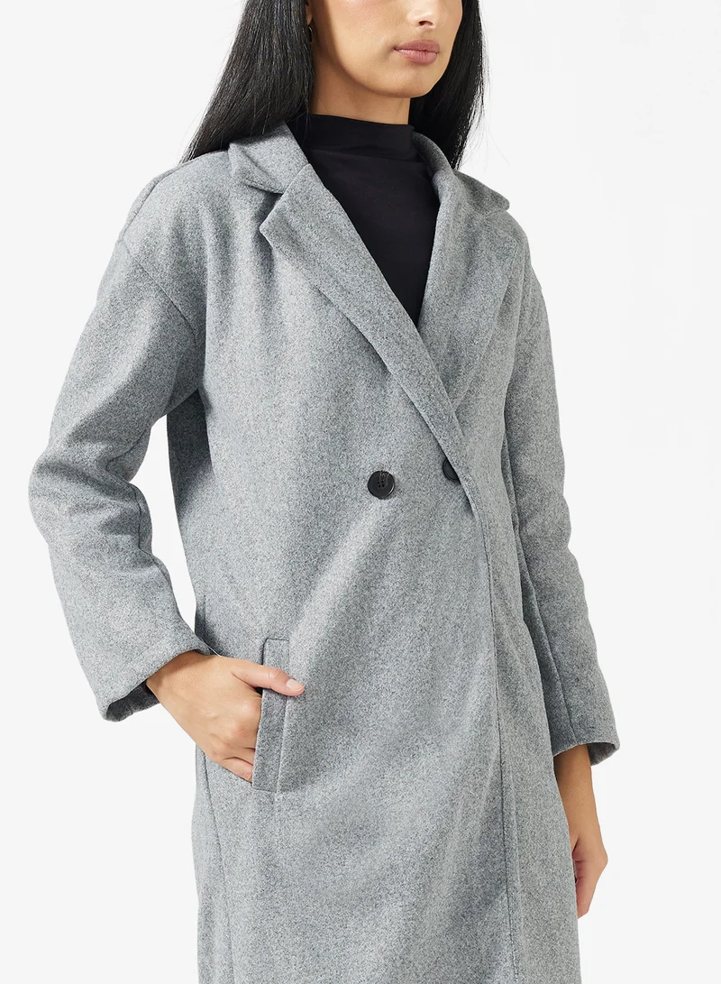 ELLA Mid Length Chuck on Coat