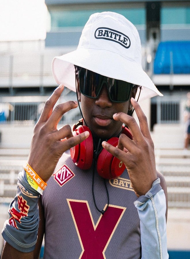 Battle Coaches Bucket Hat, Lightweight, UV Protection, Long-Lasting (US, Alpha, One Size, Camo) - Image 2